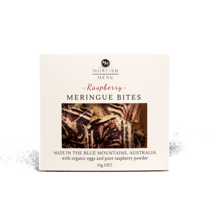 Meringue Bites in white box